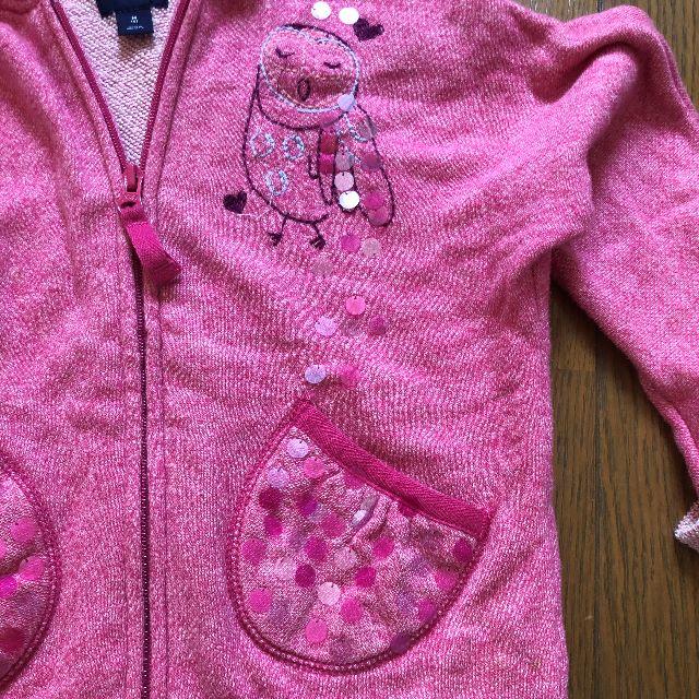 GAP Kids(ギャップキッズ)のGAP　女の子　パーカー キッズ/ベビー/マタニティのキッズ服女の子用(90cm~)(ジャケット/上着)の商品写真