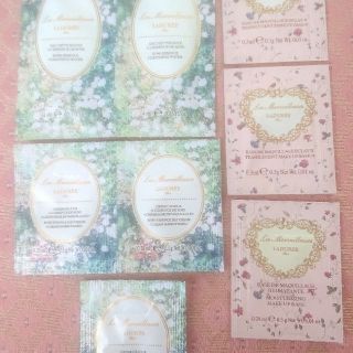 レメルヴェイユーズラデュレ(Les Merveilleuses LADUREE)の【新品】ラデュレ LADUREE  サンプル ４種８袋(サンプル/トライアルキット)