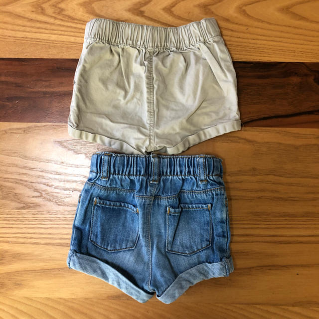 Old Navy(オールドネイビー)のオールドネイビー　ショートにパンツ2点セット　18-24months キッズ/ベビー/マタニティのキッズ服女の子用(90cm~)(パンツ/スパッツ)の商品写真