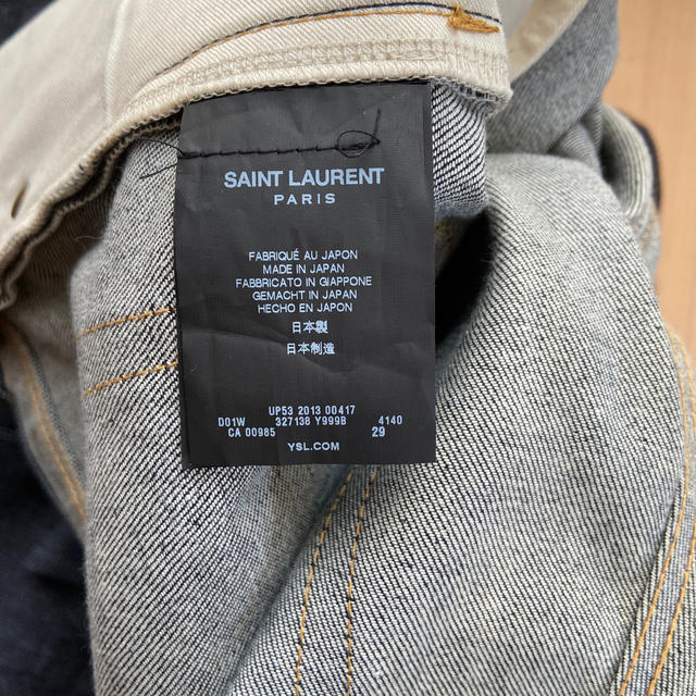 Saint Laurent(サンローラン)の試着のみ Saint Laurent Paris ジーンズ メンズのパンツ(デニム/ジーンズ)の商品写真