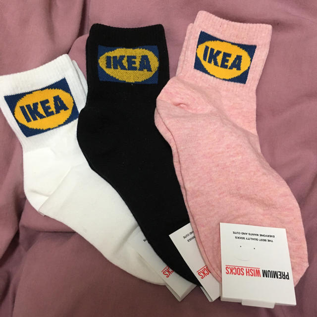 Ikea 韓国靴下 Ikea ソックス 3色セットの通販 By 2 S Shop イケアならラクマ