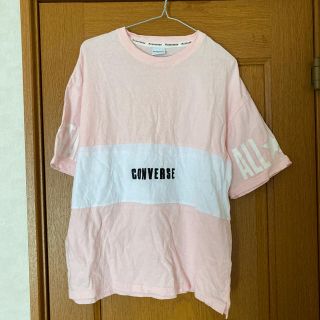 コンバース(CONVERSE)の美品　converse コンバース　tシャツ　半袖(Tシャツ/カットソー(半袖/袖なし))