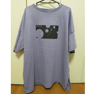ジーユー(GU)のGU ポケモンコラボ チュニック ミュウ(Tシャツ(半袖/袖なし))