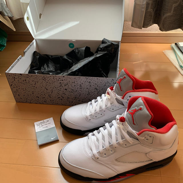 エアジョーダン5 FIRE RED