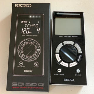 セイコー(SEIKO)のSEIKO デジタルクオーツメトロノーム　SQ200(その他)