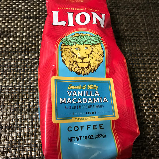 LION(ライオン)のライオンコーヒー　バニラマカダミア　283g 食品/飲料/酒の飲料(コーヒー)の商品写真