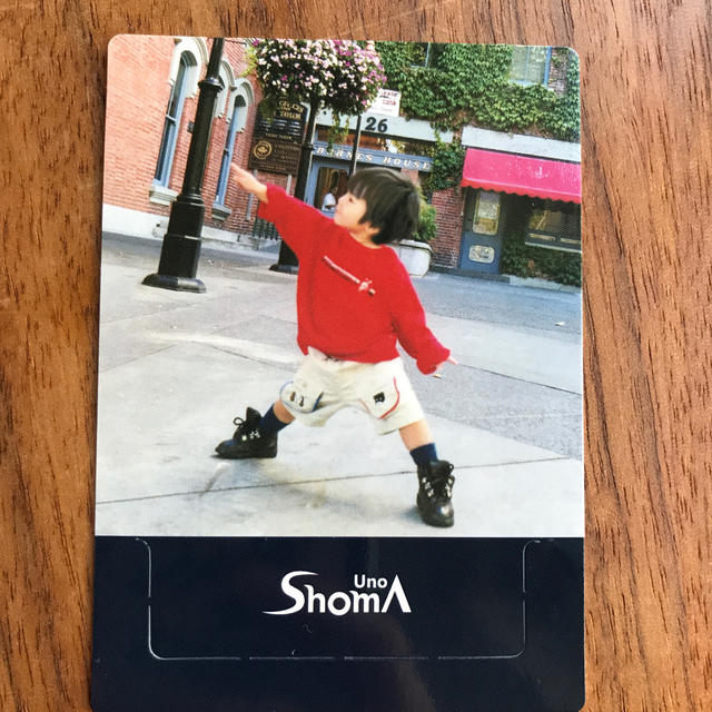 グリコ(グリコ)の宇野昌磨　うのしょうま　自立式プロマイド　カード エンタメ/ホビーのタレントグッズ(スポーツ選手)の商品写真