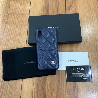 シャネル(CHANEL)のシャネル  iPhone X   XS   用　ケース(iPhoneケース)