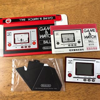 ニンテンドウ(任天堂)の非売品 ＊復刻版 GAME&WATCH BALL ＊ クラブニンテンドー特典(携帯用ゲーム機本体)