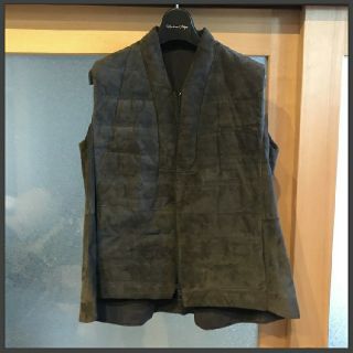 ブルネロクチネリ(BRUNELLO CUCINELLI)のブルネロクチネリスエード予約品購入お控えください(ダウンベスト)