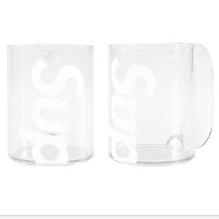 シュプリーム(Supreme)のSupreme Heller Mugs (Set of 2)  Clear  (グラス/カップ)