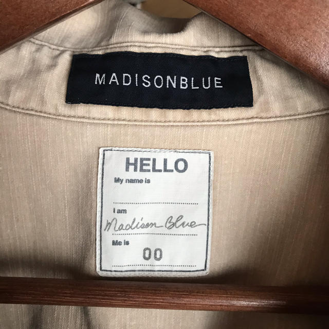 MADISONBLUE(マディソンブルー)のマディソンブルー ♡ビッグカラーオープンシャツ レディースのトップス(シャツ/ブラウス(長袖/七分))の商品写真