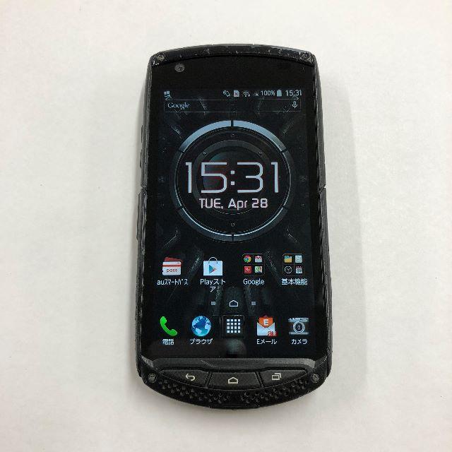 京セラ(キョウセラ)の★ヒロ様専用★au TORQUE G01 ブラック KYY24 スマホ/家電/カメラのスマートフォン/携帯電話(スマートフォン本体)の商品写真