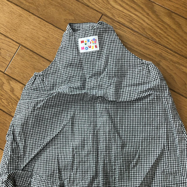 mikihouse(ミキハウス)のミキハウス　ジャンバースカート キッズ/ベビー/マタニティのキッズ服女の子用(90cm~)(ワンピース)の商品写真