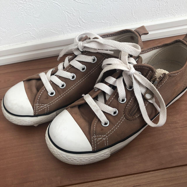 CONVERSE(コンバース)のコンバースオールスターブラウン キッズ/ベビー/マタニティのキッズ靴/シューズ(15cm~)(スニーカー)の商品写真