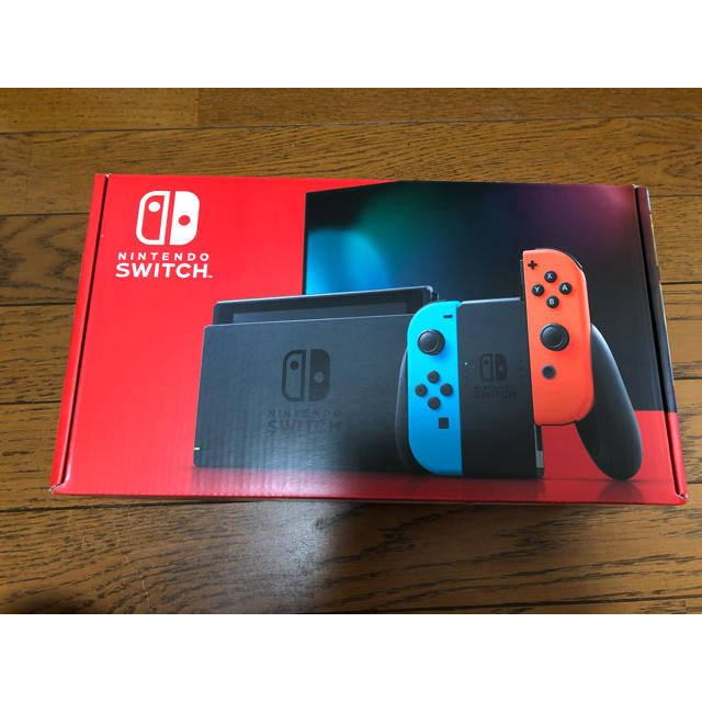 【新品】任天堂 Switch ネオンカラー 新型1台Joy-Conネオンブルー