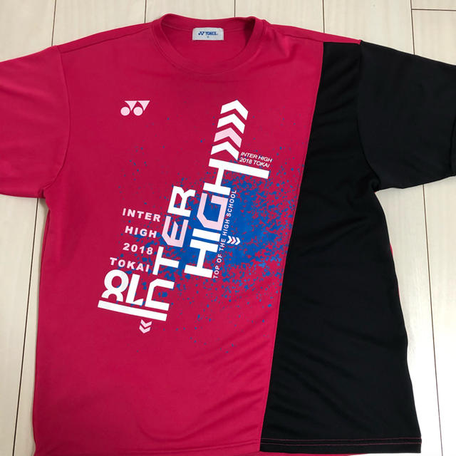 新品未使用インハイ2023ソフトテニス ヨネックス 限定 Ｔシャツ O ブラック