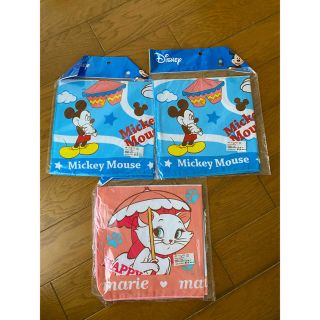 ディズニー(Disney)のミッキー　マリーちゃん　ランチョンマット　お弁当包み　ハンカチ(弁当用品)