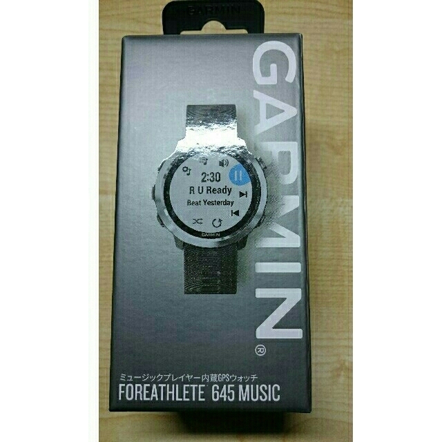 GARMINForeathlete 645 Music Black 新品未使用