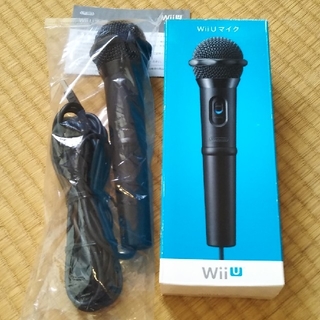 ウィーユー(Wii U)のWii U 純正マイク(家庭用ゲームソフト)