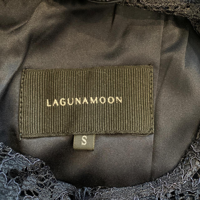 LagunaMoon(ラグナムーン)のLagunaMoon LADY Gapレングススカラップドレス レディースのワンピース(ひざ丈ワンピース)の商品写真