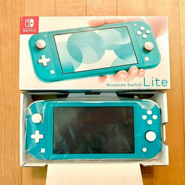 Nintendo Switch - 任天堂 switch ライト ターコイズの通販 by うみうみ's shop｜ニンテンドースイッチならラクマ