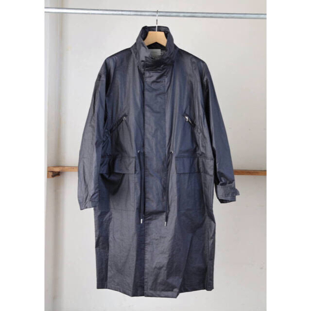 20SS YOKE  STAND COLLAR OVER COAT