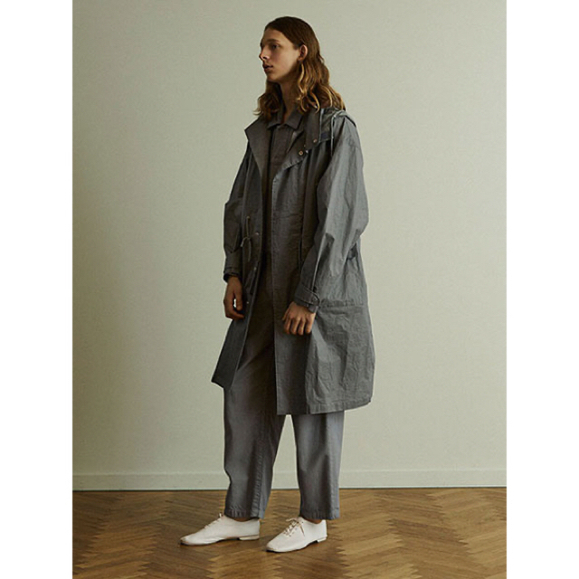 20SS YOKE  STAND COLLAR OVER COAT