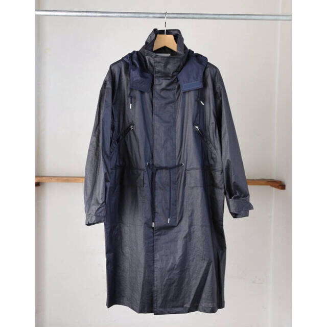 20SS YOKE  STAND COLLAR OVER COAT