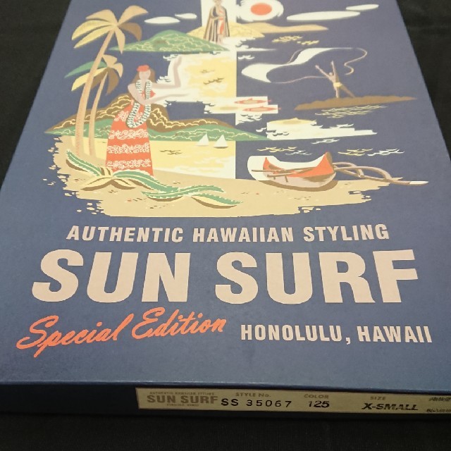 Sun Surf(サンサーフ)の新品 XS サンサーフ スペシャルハワイアンシャツ 鯉の滝登り ss35067 メンズのトップス(シャツ)の商品写真