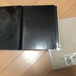 ムジルシリョウヒン(MUJI (無印良品))のjas52様専用☆無印良品　綿麻増やせるフリー台紙アルバム　2冊(アルバム)