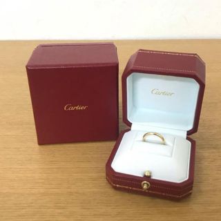 カルティエ(Cartier)のカルティエ　K18イエローゴールドリング　ダイヤモンド(リング(指輪))