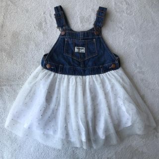 オシュコシュ(OshKosh)のOSHKOSH ♡ チュールスカート  サロペット (ワンピース)