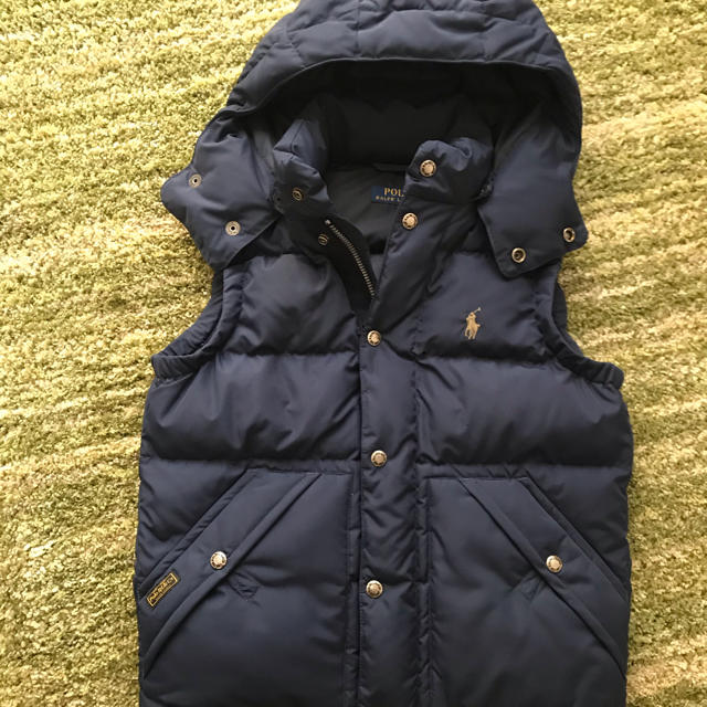 POLO RALPH LAUREN(ポロラルフローレン)のネイビーポロラルフローレン⭐︎希少Sサイズ レディースのジャケット/アウター(ダウンベスト)の商品写真