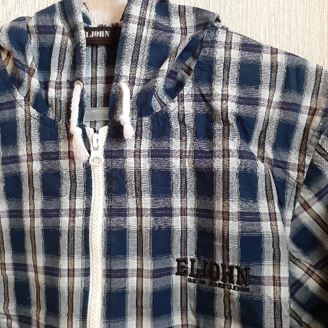 はっちみっち☆さま専用　ELJOHN 160　コットンパーカー キッズ/ベビー/マタニティのキッズ服男の子用(90cm~)(カーディガン)の商品写真