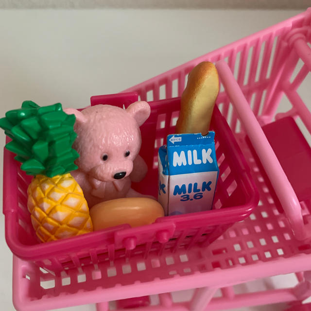 リカちゃん人形　りかちゃん　ショッピングカート　カート キッズ/ベビー/マタニティのおもちゃ(ぬいぐるみ/人形)の商品写真