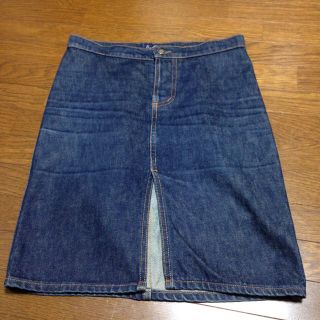 アールジーン(Earl Jean)の美品 アールジーン デニムスカート(ひざ丈スカート)