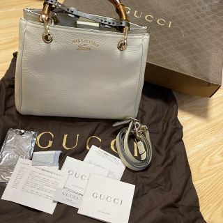 グッチ(Gucci)の極美品　Gucci バンブーバッグ(ショルダーバッグ)