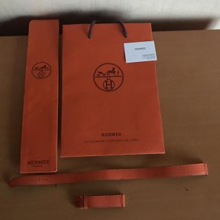 エルメス(Hermes)のエルメス　ラムゼスHウォッチ2重巻きベルト　美品(レザーベルト)