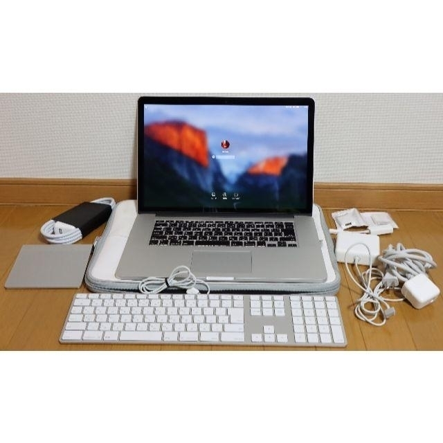 MacBook Pro(Retina, 15, 2013) 充電回数６回 おまけ