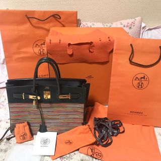 エルメス(Hermes)の売切れ御礼【希少★ HERMES バーキン35】ヴィブラート♡専用消しゴム等(ハンドバッグ)