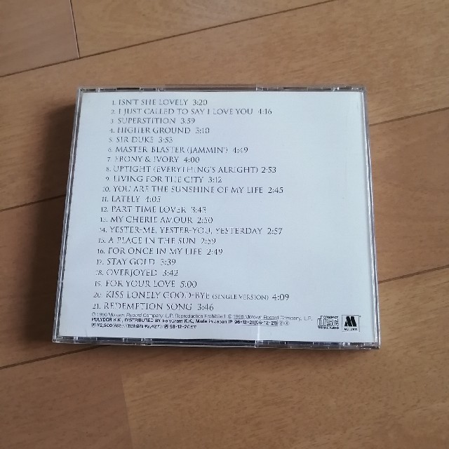 STEVIE WONDER / Greatest Hits Collection エンタメ/ホビーのCD(R&B/ソウル)の商品写真