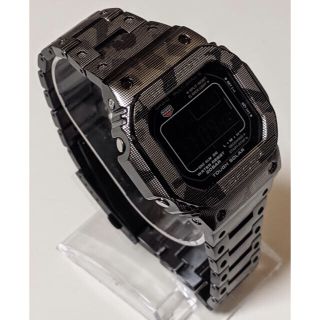 ジーショック(G-SHOCK)のG-SHOCK5610BCステンレスカモフラフルカスタムGMW-B5000仕様(腕時計(デジタル))