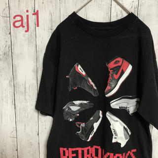 aj1 retoro  kicks   air jordan  デザインtシャツ(Tシャツ/カットソー(半袖/袖なし))