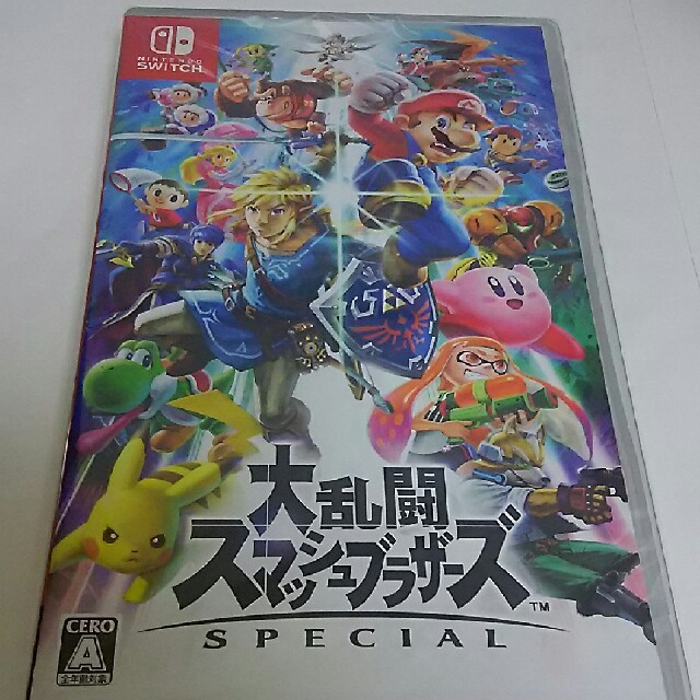 新品未開封 任天堂 大乱闘スマッシュブラザーズ SPECIAL Switch