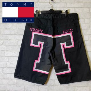 トミー(TOMMY)の【TOMMY】トミー ワイドハーフパンツ NYC ビッグプリント/XL(ショートパンツ)