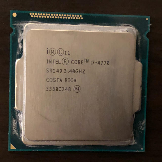 intel CPU i7 4770