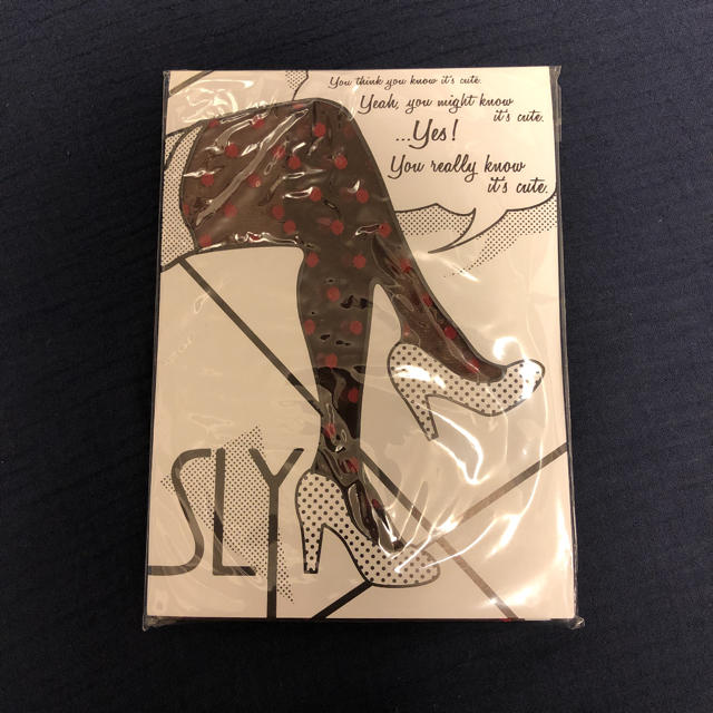 SLY(スライ)のSLY ストッキング　タイツ　ブラウン　水玉 レディースのレッグウェア(タイツ/ストッキング)の商品写真