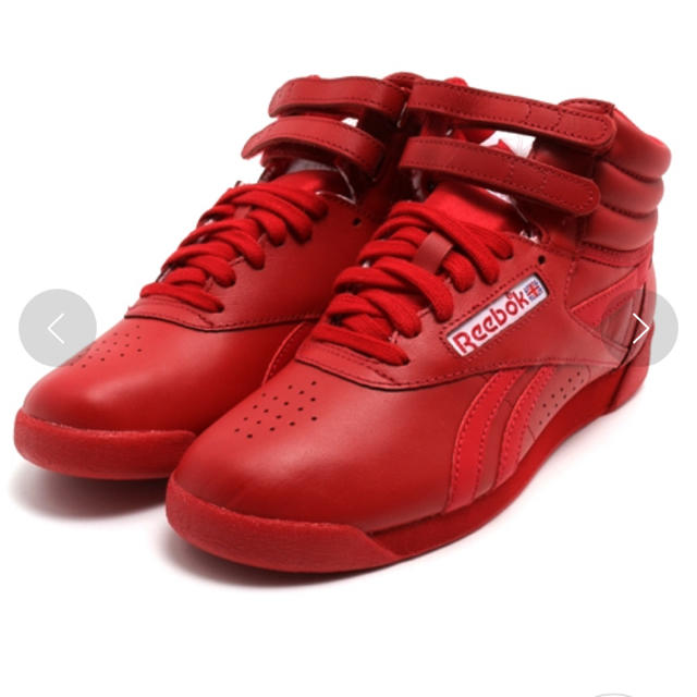 Reebok(リーボック)の23cm／Reebok リーボッククラシックハイカット／レッド レディースの靴/シューズ(スニーカー)の商品写真