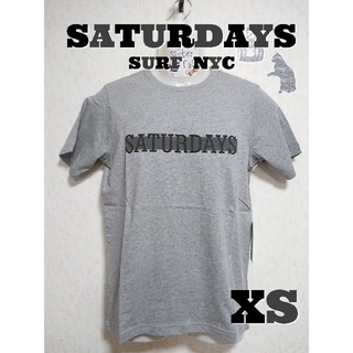 サタデーズサーフニューヨークシティー(SATURDAYS SURF NYC)の【XS】SATURDAYS SURF  NYC フロントライン ロゴ Ｔシャツ(Tシャツ/カットソー(半袖/袖なし))